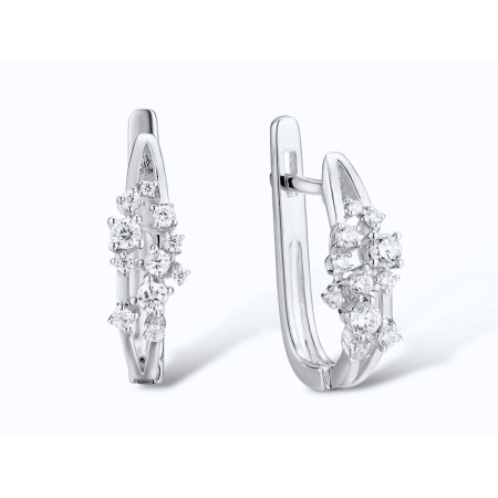 14KW Earrings Diamond (E314560DIA14KW)