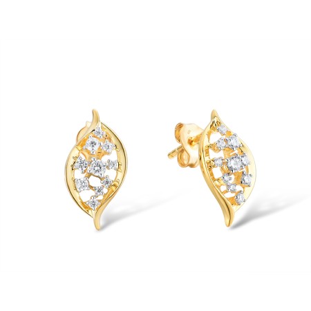 14KYW Earrings Diamond (E314568DIA14KYW)