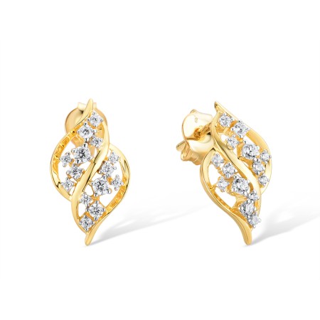 14KYW Earrings Diamond (E314570DIA14KYW)