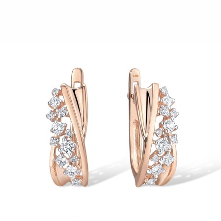 14KRW Earrings Diamond (E314572DIA14KRW)