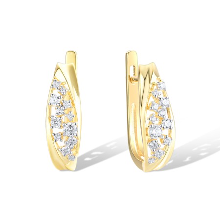 14KYW Earrings Diamond (E314574DIA14KYW)