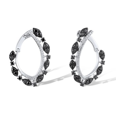 14KWB Earrings Diamond,Black Diamond (E314599WBD14KWB)