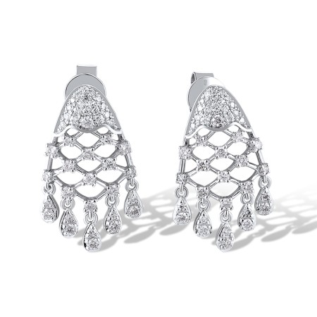 14KW Earrings Diamond (E314605DIA14KW)