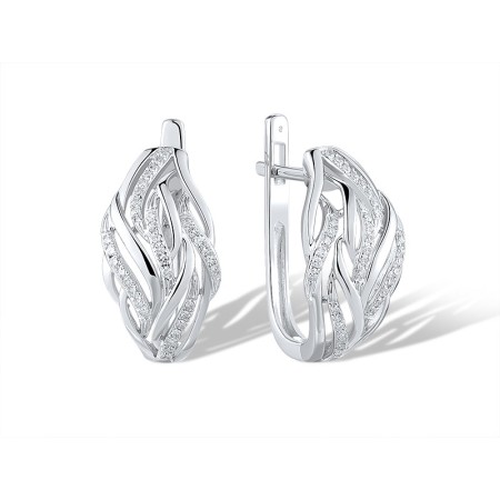 14KW Earrings Diamond (E314853DIA14KW)