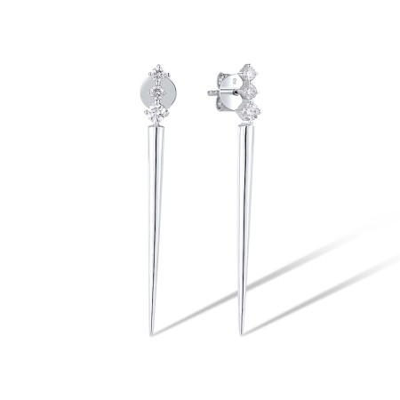 14KW Earrings Diamond (E315273DIA14KW)