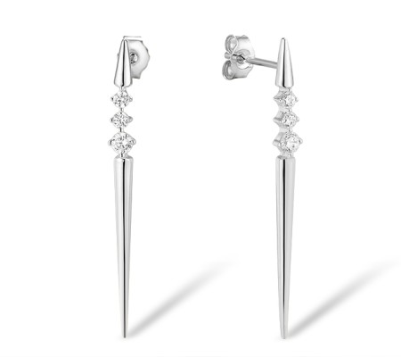 14KW Earrings Diamond (E315274DIA14KW)