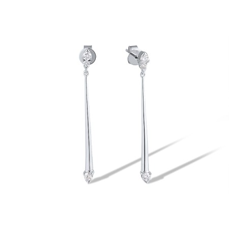 14KW Earrings Diamond (E315276DIA14KW)