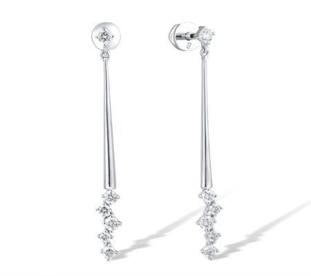 14KW Earrings Diamond (E315277DIA14KW)