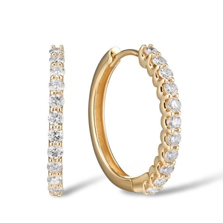 14KY Earrings Diamond (E315367DIA14KY)