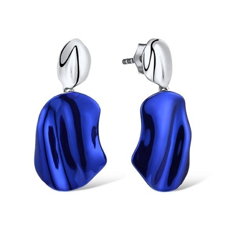 9KWw/ Blue e-coating Earrings  (E315391NIL9WAU)