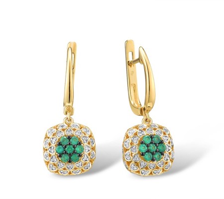 14KYWB Earrings  (E315820EMR14KYWB)