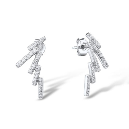 14KW Earrings Diamond (E315945DIA14KW)