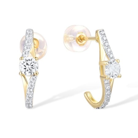 9KYW Earrings White Cubic Zirconia (E316047WCZ9KYW)