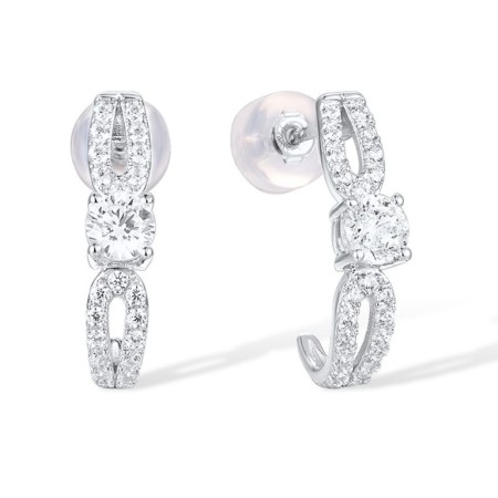 9KW Earrings White Cubic Zirconia (E316048WCZ9KW)