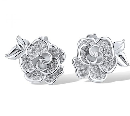 14KW Earrings Diamond (E316256DIA14KW)