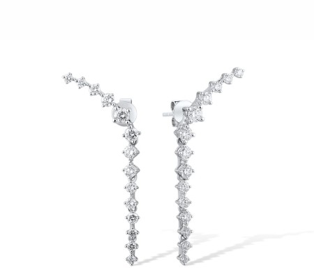 14KW Earrings Diamond (E316349DIA14KW)