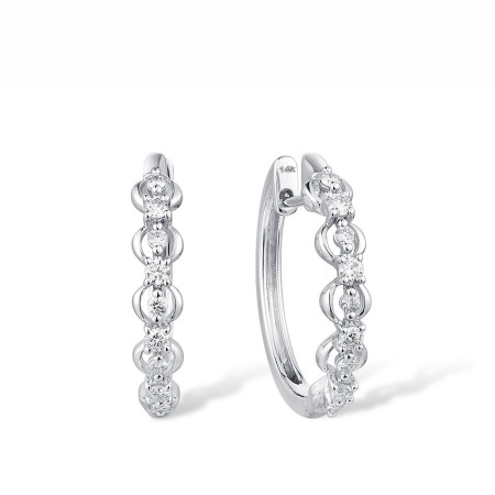 14KW Earrings Diamond (E316350DIA14KW)