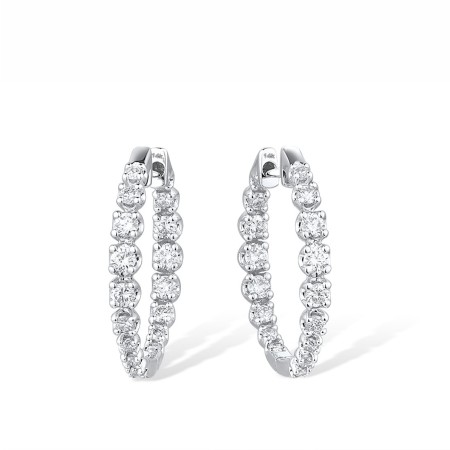 14KW Earrings Diamond (E316351DIA14KW)