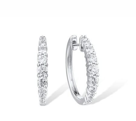 14KW Earrings Diamond (E316352DIA14KW)