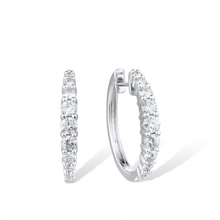 14KW Earrings Diamond (E316352DIA14KW)