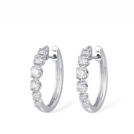14KW Earrings Diamond (E316357DIA14KW)