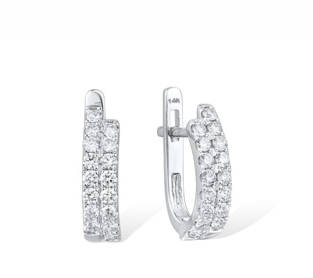 14KW Earrings Diamond (E316360DIA14KW)