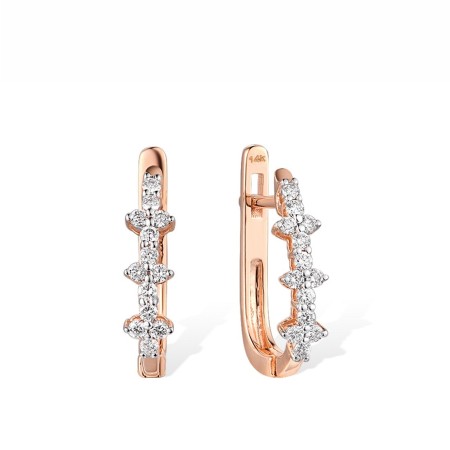 14KRW Earrings Diamond (E316362DIA14KRW)