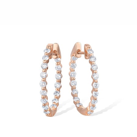 14KR Earrings Diamond (E316363DIA14KR)