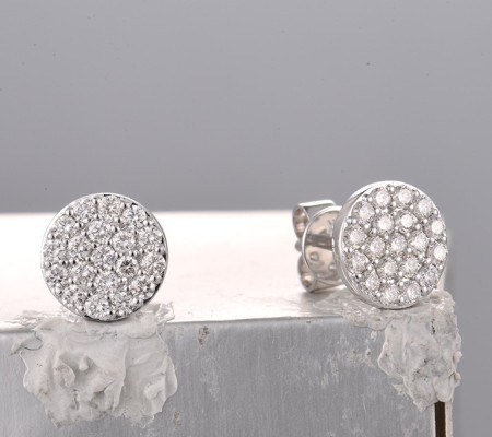 14KW Earrings Diamond (E316364DIA14KW)