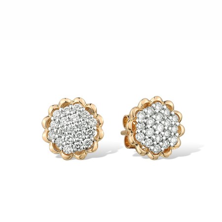 14KYW Earrings Diamond (E316370DIA14KYW)