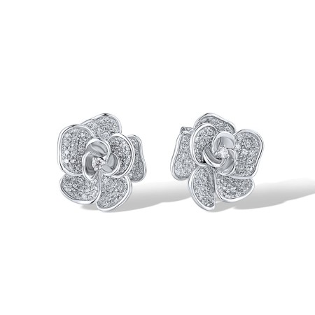 14KW Earrings Diamond (E316410DIA14KW)
