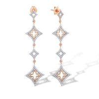 14KRW Earrings Diamond (E316421DIA14KRW)