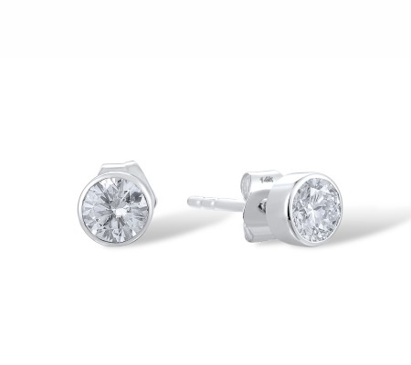 14KW Earrings Laboratory White Diamond (E316554LWD14KW)