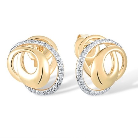 14KYW Earrings Diamond (E316589DIA14KYW)
