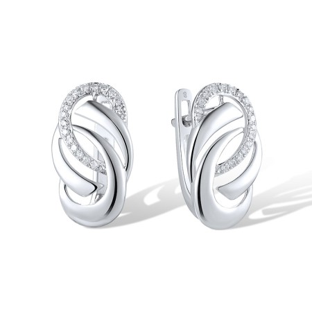 14KW Earrings Diamond (E316591DIA14KW)