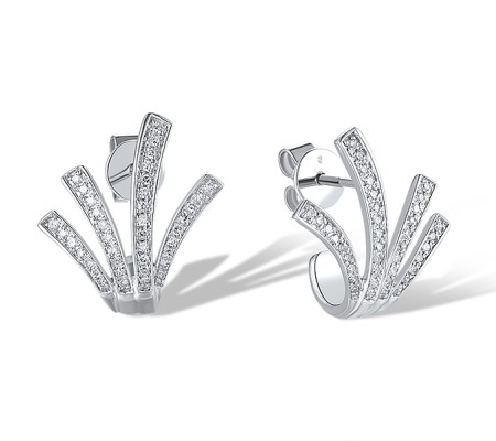 14KW Earrings Diamond (E316773DIA14KW)