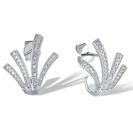 14KW Earrings Diamond (E316773DIA14KW)