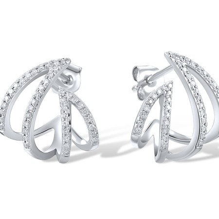 14KW Earrings Diamond (E316774DIA14KW)