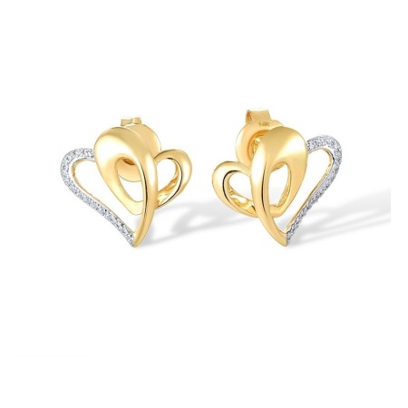 14KYW Earrings Diamond (E316861DIA14KYW)