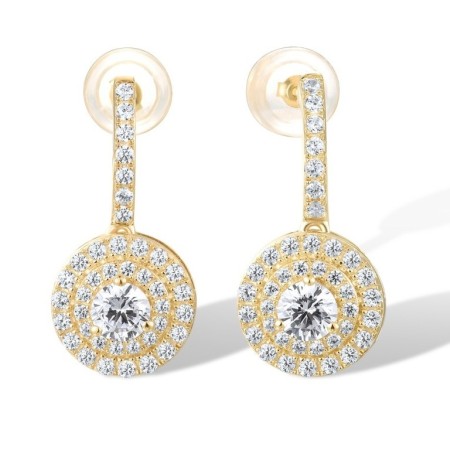 9KY Earrings White Cubic Zirconia (E316913WCZ9KY)
