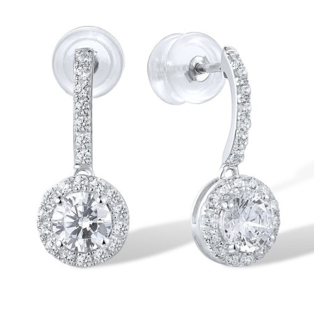 9KW Earrings White Cubic Zirconia (E316915WCZ9KW)