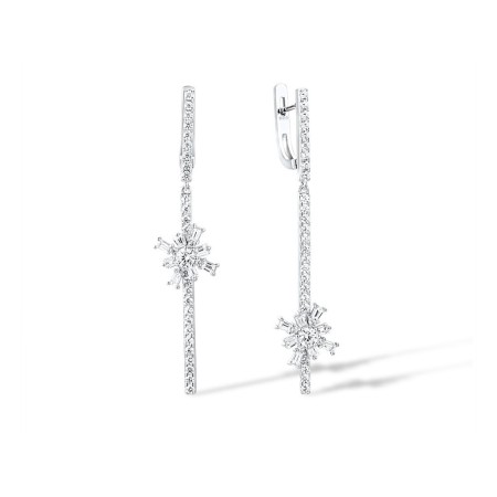 Sterling Silver Earrings White Cubic Zirconia (E316920WCZSL925)