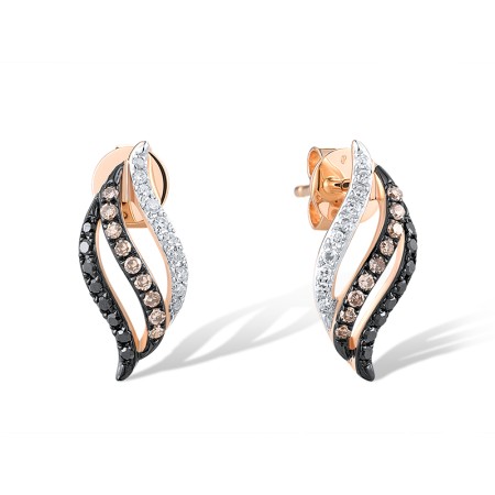 14KRWB Earrings  (E317368BBWD14KRWB)