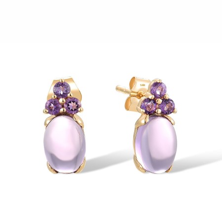 14KY Earrings Amethyst (E317520AME14KY)