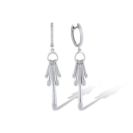 14KW Earrings Diamond (E317560DIA14KW)