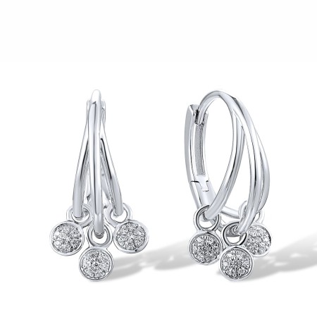 14KW Earrings Diamond (E317692DIA14KW)