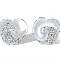 14KW Earrings Diamond (E317729DIA14KW)