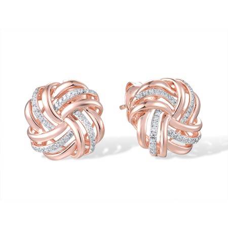 14KRW Earrings Diamond (E317743DIA14KRW)