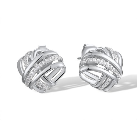 14KW Earrings Diamond (E317744DIA14KW)