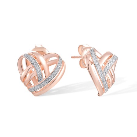14KRW Earrings Diamond (E317745DIA14KRW)